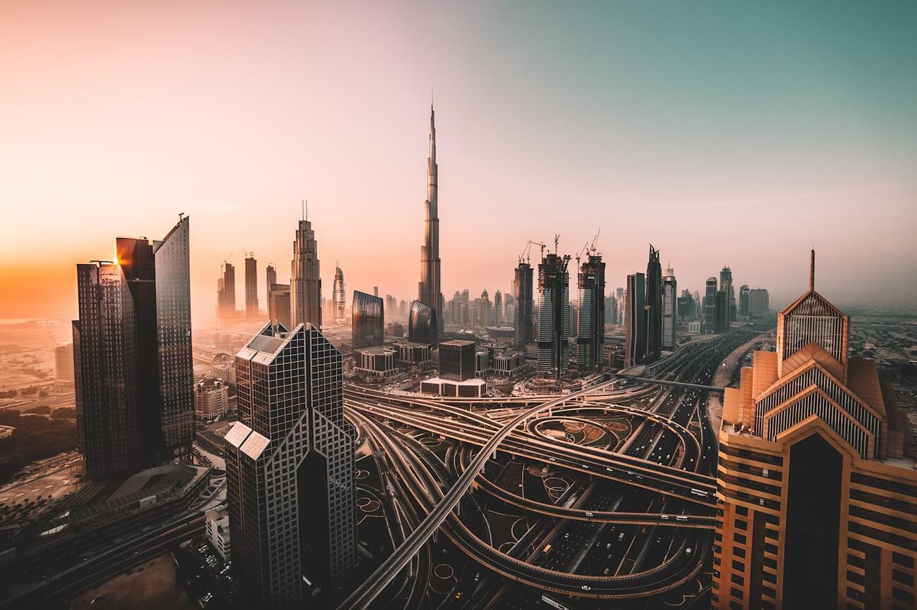 Dubai skyline — Dillon & Bird operate across the GCC